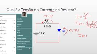 Aula 12  Circuitos CC com Diodo [upl. by Mosenthal349]