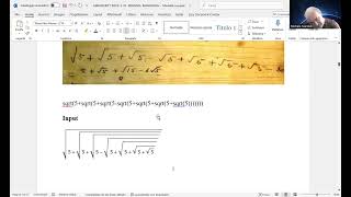 Sullo studio e possibile sviluppo di due espressioni del MANUSCRIPT BOOK 3 di Srinivasa Ramanujan [upl. by Ednyl]