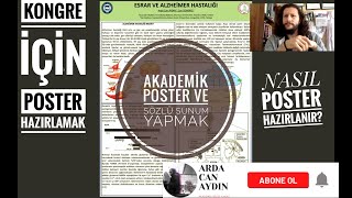 📁🖋 AKADEMİK POSTER HAZIRLAMAK 🖋KOLAY POSTER HAZIRLAMA YOLLARI NELERDİR 🖋PREPARING ACADEMIC POSTERS [upl. by Assirral]