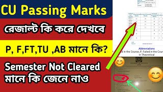 CU semester 1 result 2024  CU semester 1 result  CU semester passing marks  semester 1 result [upl. by Ahsirt]