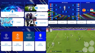 FIFA 16 MOBILE MOD EA SPORTS FC 25 ALL TOURNAMENTS MODE NEW KITS 202425 REAL FACES amp FULL TRANSFERS [upl. by Strawn466]