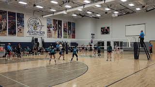 Sky Pointe Varsity vs AM Plus Conference Game Set 3 [upl. by Arjan]