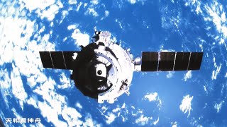 Shenzhou13 undocking [upl. by Ibbison]