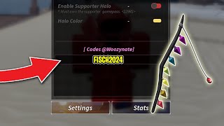 ALL NEW FISCH CODES Roblox Fisch Codes 2024 [upl. by Eiderf]