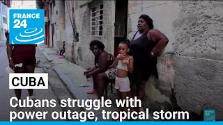 Cubans struggle with an extended power outage and a new tropical storm • FRANCE 24 English [upl. by Irrep412]