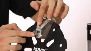 Kovix Motorcycle LockKNL5 official version [upl. by Slocum]