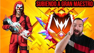 DIRECTO DE FREE FIRE SUBIENDO A GRAN MAESTRO TOP GLOBAL AS CUBANO GAMER 😎 [upl. by Eduam]