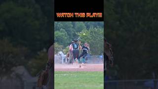 🥎⚡ Smooth Double Play Attempt Softball Shortstop Shines softball [upl. by Ymmaj]