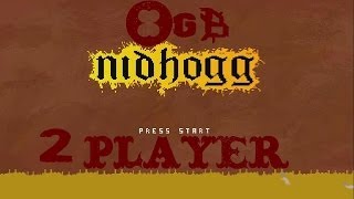 Nidhogg 2 Player Versus Gameplay [upl. by Otsirc]