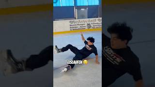 SO BLAMIERST DU DICH NICHT😱⛸️Eislaufen AnfängerTipps kaishorts eislaufen eishalle tutorial [upl. by Kolivas]