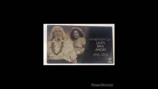 WWE Pays Tribute To Leati Sika Anoai 1945  2024 [upl. by Barta358]