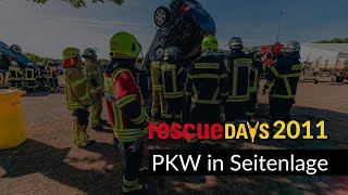 rescueDAYS 2011  Deggendorf  PKW in Seitenlage [upl. by Mellisa]