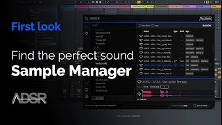 ADSR Sample Manager  First Look with Echo Sound Works   FREE plugin Download [upl. by Nnylhtak]