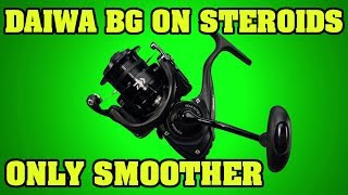 2019 Daiwa Saltist Back Bay 4000An upgraded Daiwa BG with Mag Seal and Better gearing [upl. by Laughton]