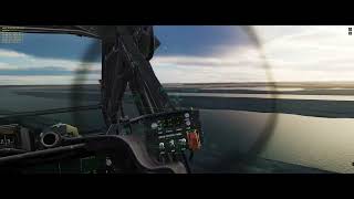 Digital Combat Simulator  AH64D Apache  Première mission en Multicrew [upl. by Enamrej]