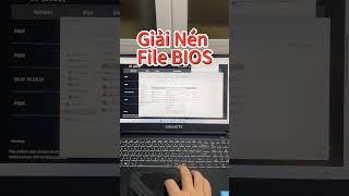 Update BIOS cho laptop Gigabyte đơn giản nhất shortvideo [upl. by Angelo]