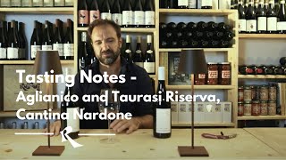 Aglianico and Taurasi Riserva Cantina Nardone  Tasting notes Roscioli Wine Club Fall 2022 [upl. by Krishna]