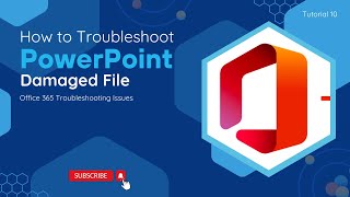 How To Troubleshoot PowerPoint Damaged File  O365 Troubleshooting Issues [upl. by Jud50]