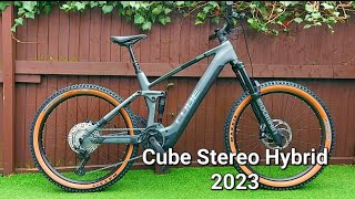 Cube Stereo Hybrid 160 Race 750 2023 EMTB [upl. by Alyahc]