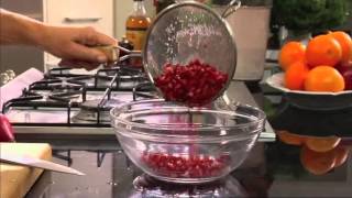 Turkish Pomegranate Salad  World Kitchen [upl. by Oirazan]