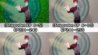 Naruto 10th Shippuden 1st OP Heros Come Back 4 versions [upl. by Tegdig]