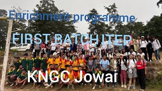 ENRICHMENT PROGRAMME FIRST BATCH ITEP KIANG NANGBAH GOVT COLLEGE JOWAI [upl. by Rogergcam]