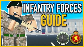 Guide to IFD  BAs Infantry Forces Division ROBLOX [upl. by Sudaorb]