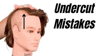 The Biggest Undercut Haircut Mistakes  TheSalonGuy [upl. by Petras]