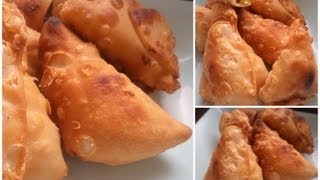 Meat Samosa Recipe [upl. by Adivad344]