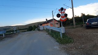 Trecere Calea Ferată CojocnaTunel  Railroad Crossing CojocnaTunel [upl. by Eng]