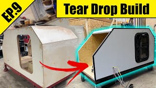 TearDrop Camper Build  Epoxy and Bed Liner Go On  EP 9 [upl. by Aranahs884]