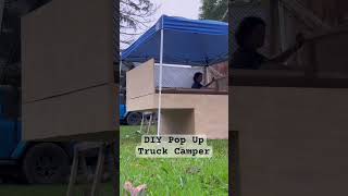 We’re Building a Popup Truck Camper diy truckcamper [upl. by Jempty]