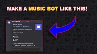 How to make a Discord Music Bot v14  KiriXen  Replit [upl. by Eeram]