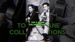 TOP 5 INSANE ROCK BAND COLLABORATIONS shorts musichistory musicshorts [upl. by Yenial]