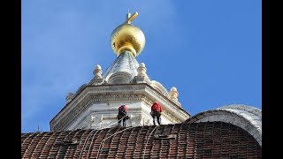 Climbing and checking Brunelleschis Dome [upl. by Brenza]