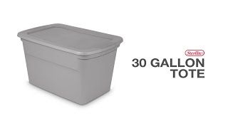 Sterilite 30 Gallon Tote [upl. by Koch]