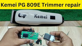 kemei 809 trimmer repair  kemei trimmer blade problem  trimmer blade problem [upl. by Molloy]