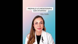 Diferencias entre Profhilo y Mesoterapia con Vitaminas [upl. by Cedar]