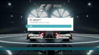 F1 2012 PC Profile Save Corrupt Steam Cloud Sync Conflict [upl. by Pegeen]