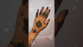 Kaisa yeh junoon ❤️‍🔥 hennaart love trendingshorts [upl. by Husein]