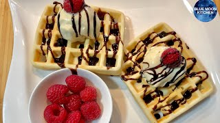 BELGIAN WAFFLES RECIPE  PERFECT BELGIAN WAFFLES  shorts [upl. by Ertemed857]