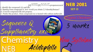 NEB Chemistry Question Paper Solution  Part1  GroupB  Question No 17 [upl. by Marissa]