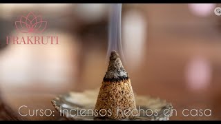 Curso Cómo hacer Sahumerios o inciensos con aromas especiales  Ideales para regalar o vender [upl. by Zaller452]