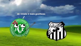 chapecoense 3 X 2 Santos Santos toma a virada [upl. by Atnovart]