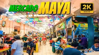 MERCADO MAYA en MÉRIDA Yucatán Recorrido  Route market in Yucatán MX [upl. by Haraz]