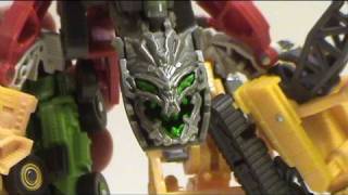 Video Review of Transformers Revenge of the Fallen Legends Class Devastator [upl. by Gretchen]