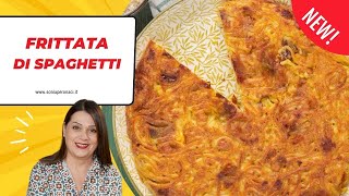 Frittata di spaghetti ricetta tipica napoletana [upl. by Erna]