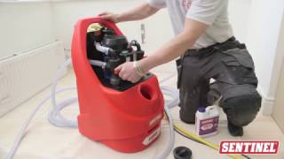 How to powerflush a central heating system 12 [upl. by Costanza]