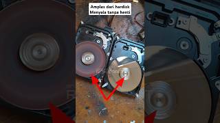 how to modify a hard disk into sandpaper that lights up nonstop short tutorial idea [upl. by Ragde809]