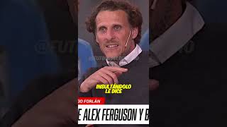 Forlan y una increible anecdota de Ferguson Y Beckham [upl. by Arinay]